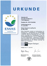 EMAS-Zertifikat downloaden