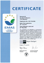 download EMAS-Certificate